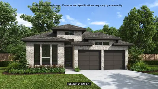 New construction Single-Family house 9518 Sierra Crest Ln, Porter, TX 77365 plan 2188W - image