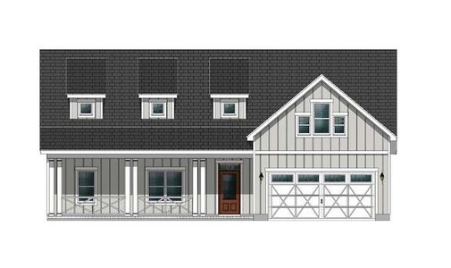 New construction Single-Family house 289 Shortleaf Dr, Grimesland, NC 27837 plan Creekside - image