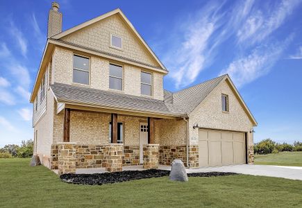 New construction Single-Family house 200 Sarra Ln, Poolville, TX 76487 plan The San Gabriel - image