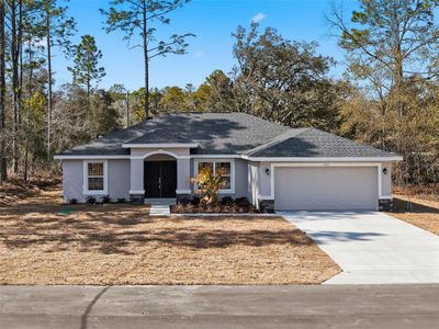 New construction Single-Family house 3115 W Fairbank Dr, Citrus Springs, FL 34433 - image