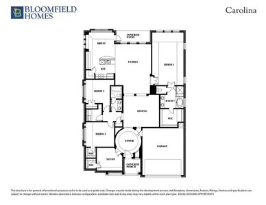 New construction Single-Family house 3421 Nightingale Ln, Midlothian, TX 76065 Carolina- photo 1 1