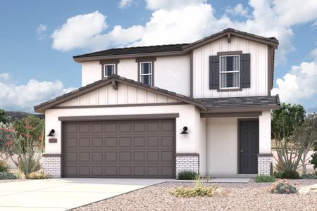 New construction Single-Family house 33661 N Blackwell Dr, San Tan Valley, AZ 85143 plan Leyland - image