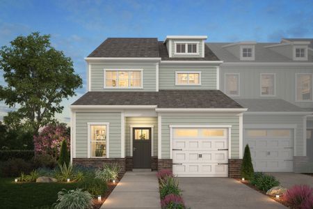 New construction Single-Family house 38 North District Avenue, Clayton, NC 27527 The Karver TH- photo 0