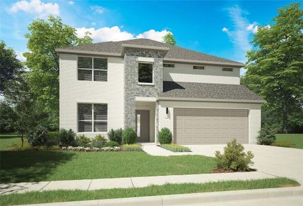 New construction Single-Family house 2004 Cirrus Sky Way, Princeton, TX 75407 Wimbledon | 3-Car Garage- photo 0