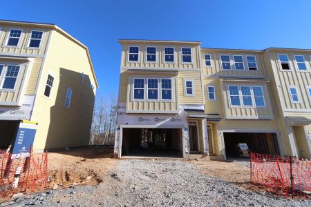 New construction Townhouse house 2309 Bay Minette Sta, Apex, NC 27502 Hyde Park - Front Entry Townhomes- photo 3 3