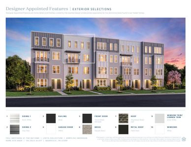 New construction Condo house 116 Zola Aly, Nashville, TN 37209 plan Emmylou Aberdeen - image 8