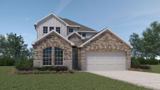 New construction Single-Family house 2140 Ghost Rider Court, Leander, TX 78641 - photo 0