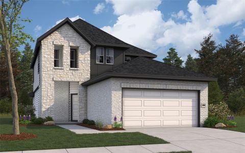 New construction Single-Family house 25486 Blue Mistflower Dr, Montgomery, TX 77316 plan Matagorda - image