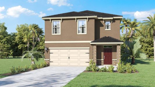 New construction Single-Family house 4605 Barberry Ave, Lakeland, FL 33811 plan ROBIE - image