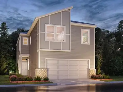 New construction Single-Family house 10018 Rustic Charm St, Houston, TX 77080 plan The Ryker (S150) - image