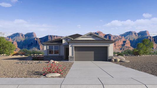 New construction Single-Family house 5434 E Axle Ln, San Tan Valley, AZ 85140 plan Baxter - image