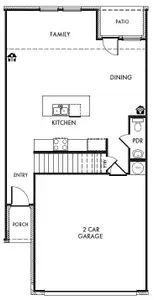 New construction Townhouse house 6945 Mustang Isle Dr, Dallas, TX 75228 plan Amber - image 3