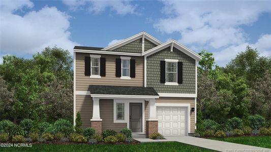 New construction Single-Family house 258 Rocking Horse Lane, Sanford, NC 27332 Engage- photo 0