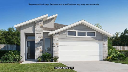 New construction Single-Family house 8704 Basil Hayden Ln, Austin, TX 78744 plan 1874E - image