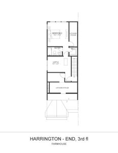 New construction Townhouse house 2021 N Salem St, Apex, NC 27523 plan Harrington End Unit - image 4