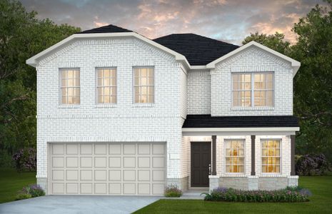 New construction Single-Family house 12158 Pinara Trl, Conroe, TX 77303 plan Enloe - image
