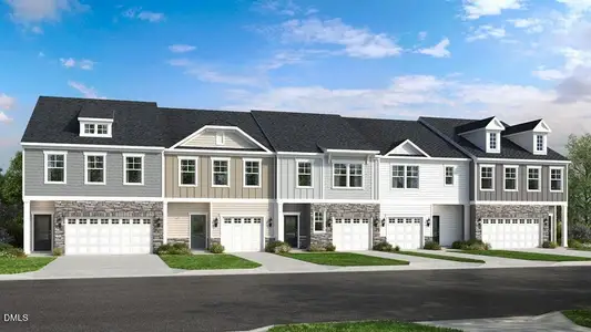 New construction Townhouse house 307 Sweetbay Tree Dr, Wendell, NC 27591 plan Birch - image
