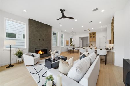 New construction Single-Family house 827 W 16Th St, Unit A, Houston, TX 77008 - image 13