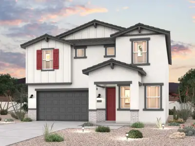 New construction Single-Family house 6272 E Crockett Wy, San Tan Valley, AZ 85143 plan Oriole - image