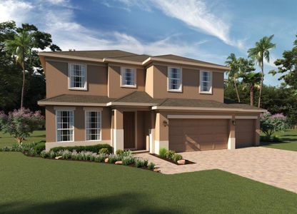 New construction Single-Family house 7180 Dilly Lake Avenue, Groveland, FL 34736 Exbury Executive- photo 0