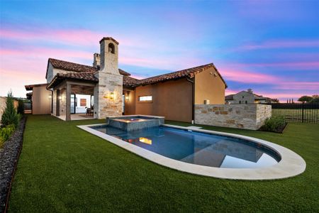 New construction Single-Family house 92 Encantada, Horseshoe Bay, TX 78657 null- photo 0