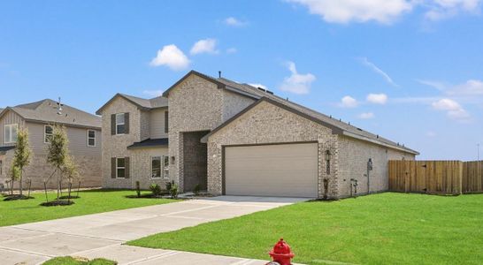 New construction Single-Family house 15130 Cibolo Ln, Mont Belvieu, TX 77523 plan E60E - image