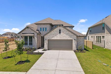 New construction Single-Family house 225 Pacific Grove Cir, Liberty Hill, TX 78642 plan Goodrich - image