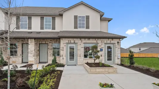 New construction Townhouse house 15101-A Welsh Cob Rd, Manor, TX 78653 null- photo 0