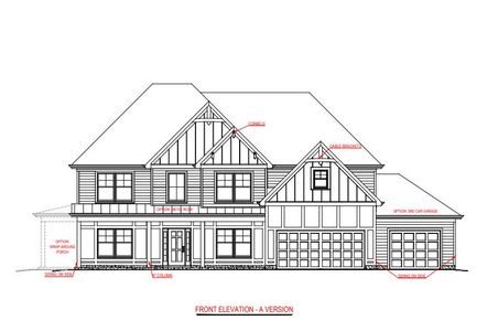 New construction Single-Family house 1099-1325 Mcintosh Trl, Sharpsburg, GA 30277 plan Millwood A - image