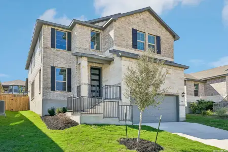 New construction Single-Family house 15847 Comanche Owl, San Antonio, TX 78233 plan Medina (3011) - image