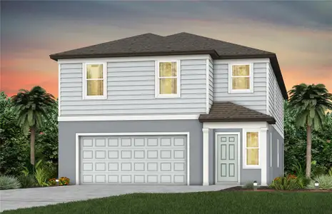 New construction Single-Family house 9951 Trellis Vine Wy, Parrish, FL 34219 plan Whitmore - image
