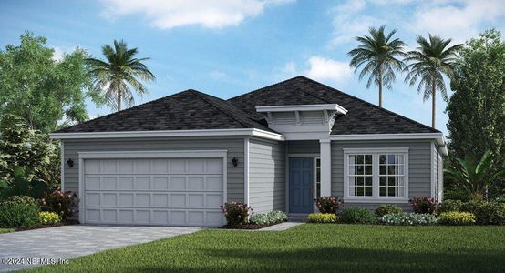 New construction Single-Family house 15596 Whispering Fir Dr, Jacksonville, FL 32218 Halle- photo 0 0