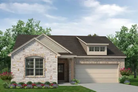 New construction Single-Family house 3504 Helena St, Gainesville, TX 76240 plan Basswood - image