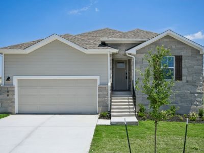 New construction Single-Family house 108 Hayburner Rd, Burnet, TX 78611 plan The Oleander (401) - image