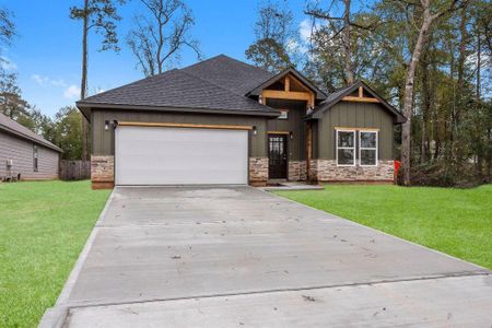 New construction Single-Family house 15479 Arrowhead Loop W, Willis, TX 77378 - photo 0