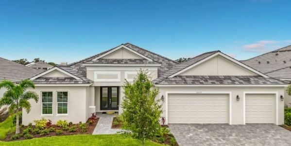 New construction Single-Family house 12418 Stonegate Trl, Parrish, FL 34219 plan Aruba 2 - image