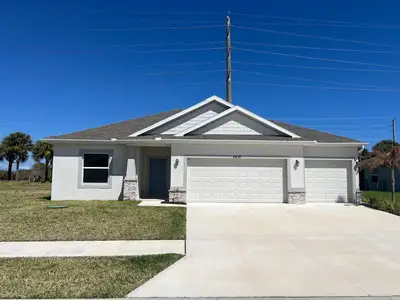 New construction Single-Family house 4436 Kelsey Ln, Micco, FL 32976 plan Biscayne - image