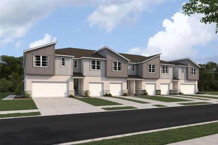 New construction Townhouse house 8854 Ginko Run, Parrish, FL 34219 - image