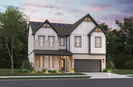 New construction Single-Family house 2287 Velvet Sage Wy, Marietta, GA 30066 plan Riverside - image