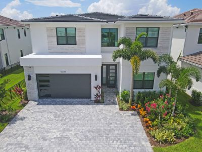 New construction Single-Family house 12656 Solana Bay Cir, Palm Beach Gardens, FL 33412 plan Manhattan - image