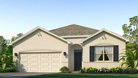 New construction Single-Family house 14931 Shelly Ln, Wimauma, FL 33598 plan Cali - image