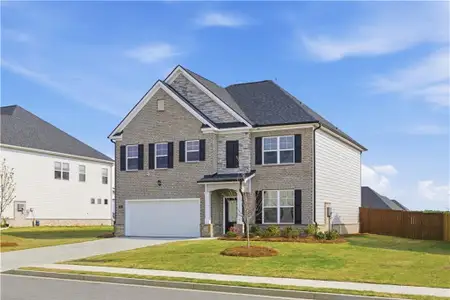 New construction Single-Family house 988 Blue Juniper Cir, Loganville, GA 30052 plan Iberville - image