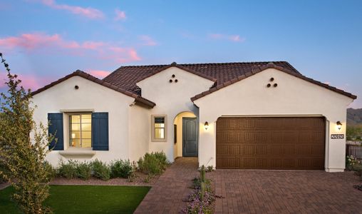 New construction Single-Family house 5859 N 207Th Avenue, Buckeye, AZ 85396 Cardinal- photo 0