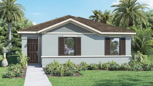 New construction Single-Family house 1952 Southbury Dr, Kissimmee, FL 34744 plan Astor - image