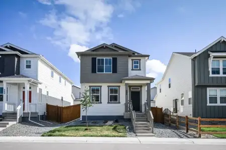 New construction Single-Family house 336 N Bersshine Ct, Watkins, CO 80137 plan Aurora - image