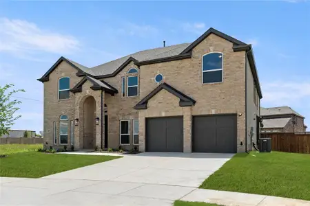 New construction Single-Family house 1019 Modesto Dr, Frisco, TX 75036 plan Hillcrest 2F (w/Media) - image