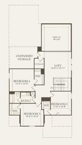 Pulte Homes, Riverdale floor plan