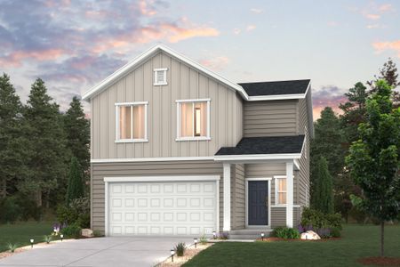 New construction Single-Family house 335 Amy Ave, Fort Lupton, CO 80621 plan The Ponderosa - image