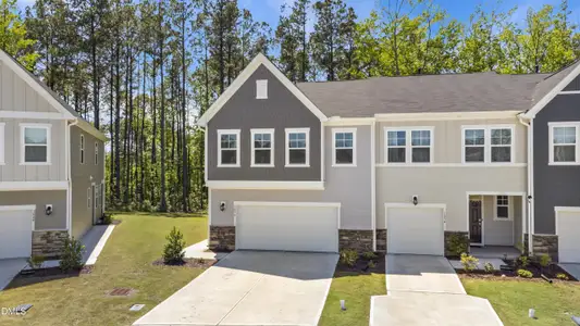 New construction Townhouse house 1836 Alpine Summer Ln, Apex, NC 27502 - image