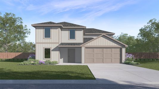 New construction Single-Family house 375 China Grove Ln, China, TX 77613 plan Denise - image